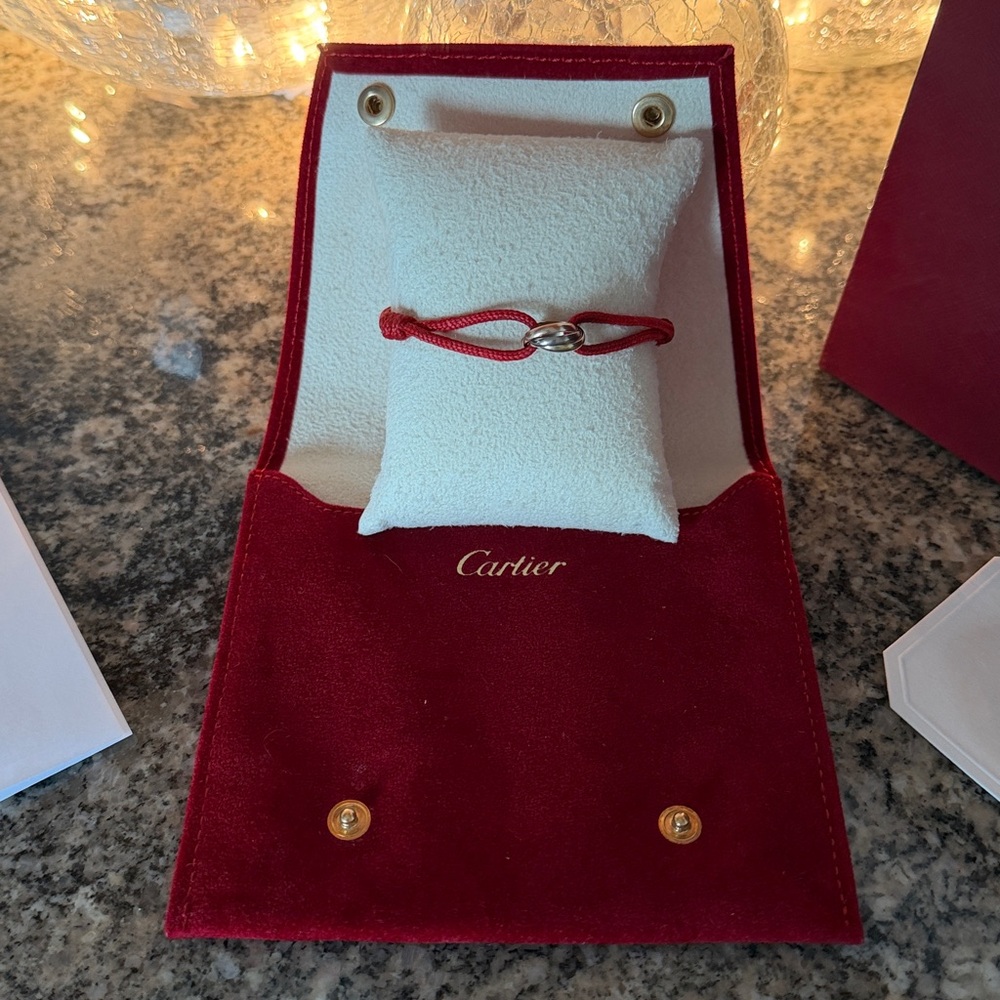 Cartier Trinity Cord Bracelet - Picture 11 of 12